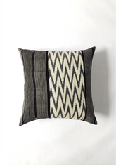 Ikat Cotton Cushion Cover.